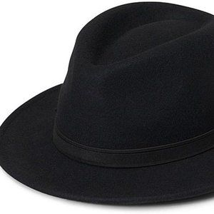 NINE WEST OPENWORK TRIMMED PANAMA HAT